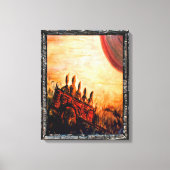 夢 キャンバスプリント (正面)