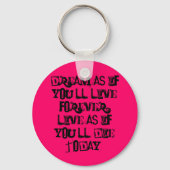 夢….. キーホルダー (正面)