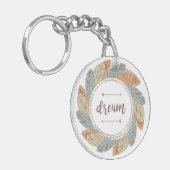 夢 キーホルダー (正面左)