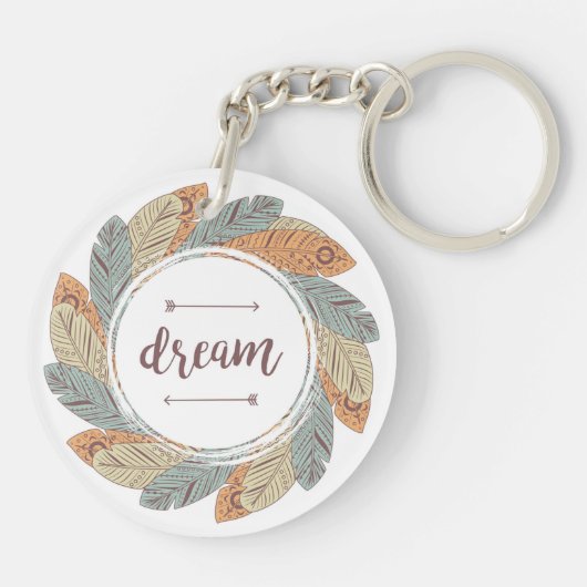 夢 キーホルダー (裏面)