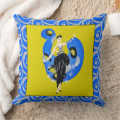 "夢"クッション。ERTEのスタイル クッション (ブランケット)