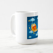 夢 コーヒーマグカップ (正面左)