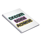 夢、スパイラル信じフォトノートの実現 ノートブック (右側)