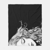 夢 フリースブランケット (正面)