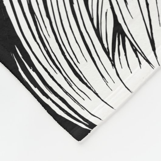 夢 フリースブランケット (角)