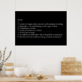 夢 ポスター (キッチン)