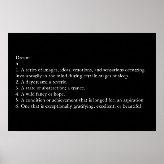 夢 ポスター (正面)