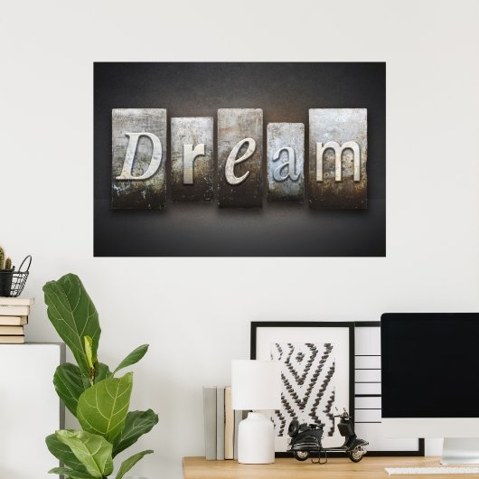 夢 ポスター (ホームオフィス)