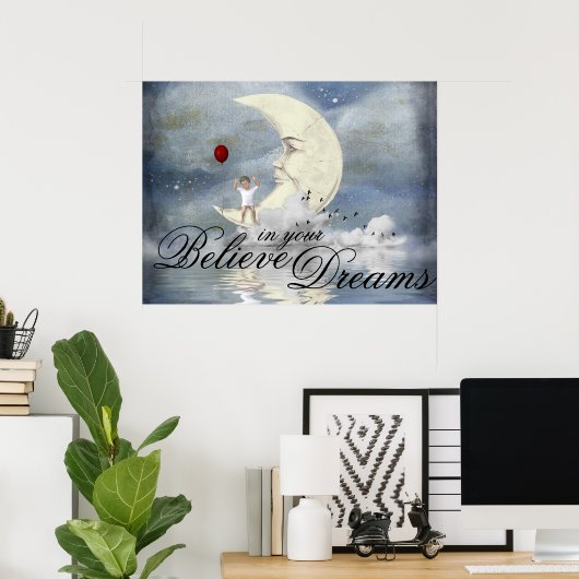 夢 ポスター (ホームオフィス)