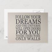 夢 ポストカード (正面/裏面)