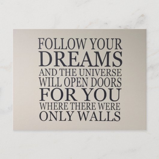 夢 ポストカード (正面)