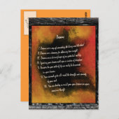 夢 ポストカード (正面/裏面)