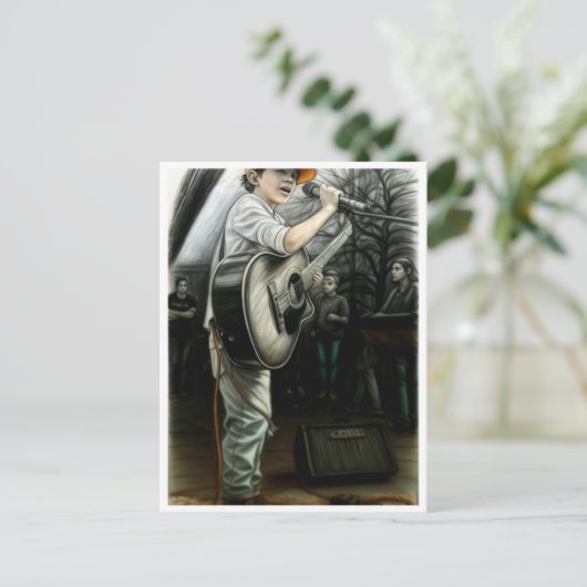 「夢」 ポストカード (スタンド正面)