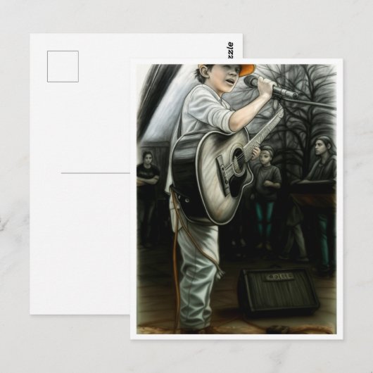 「夢」 ポストカード (正面/裏面)