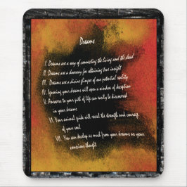 夢 マウスパッド