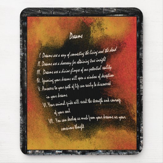 夢 マウスパッド (正面)