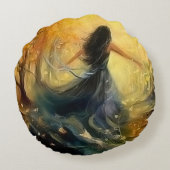 夢 ラウンドクッション (裏面)