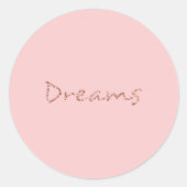 夢 - ラウンドシール (正面)