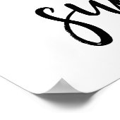 夢+仕事=成功ポスター ポスター (角)