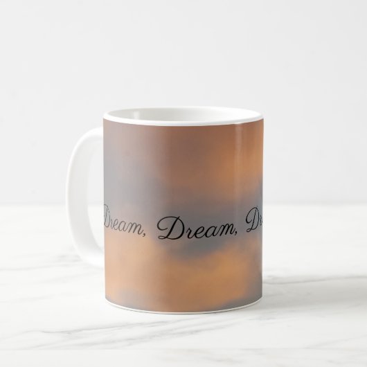 夢、夢、夢、夢 コーヒーマグカップ (正面左)