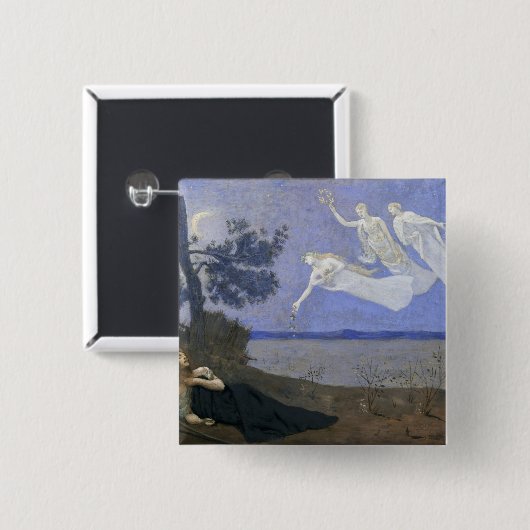 夢 缶バッジ (正面&裏面)