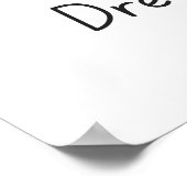 夢、計画、実行 – ポスタやる気を起こさせるー ポスター (角)