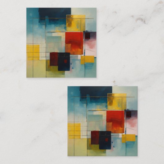 夢：鮮やか心地よいピローカラフルコレクション コーリングカード (正面/裏面)