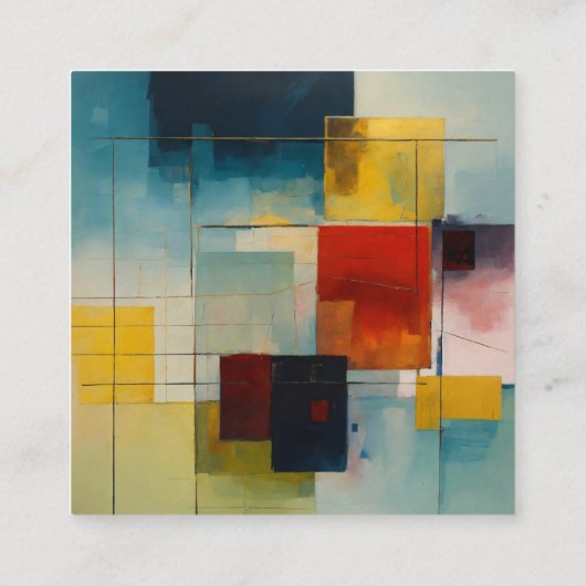 夢：鮮やか心地よいピローカラフルコレクション コーリングカード (裏面)