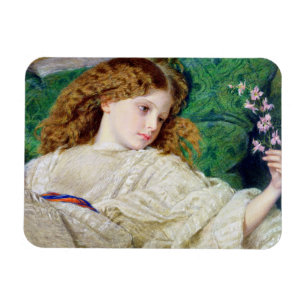 夢、c.1861 (w/c、グラフ上のbodycolourそしてゴム マグネット