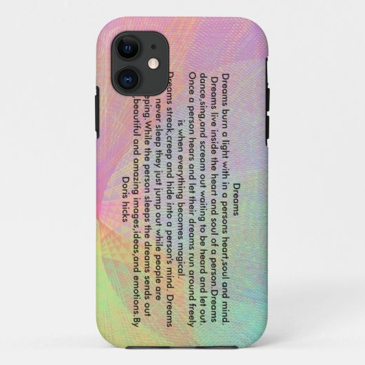 夢 Case-Mate iPhoneケース (裏面)