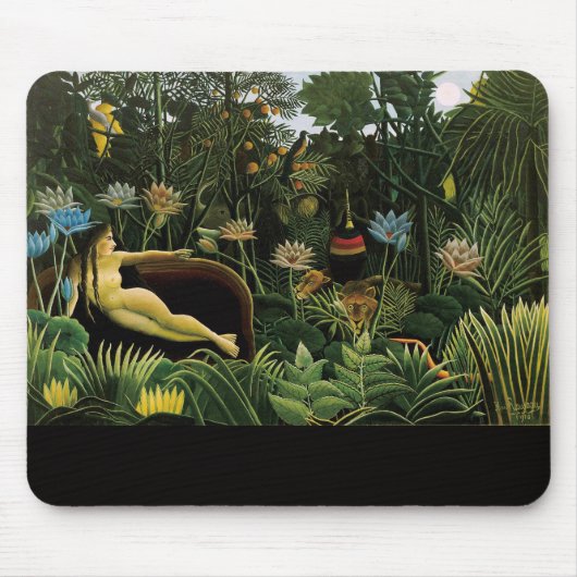 "夢", Henri Rousseau マウスパッド (正面)