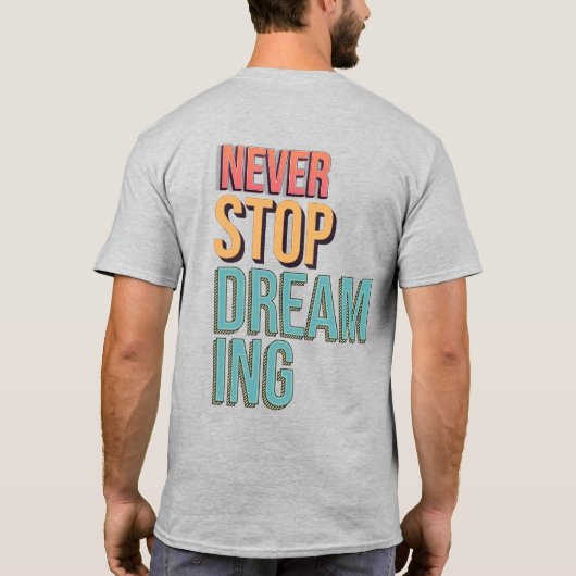 夢 Tシャツ (裏面)