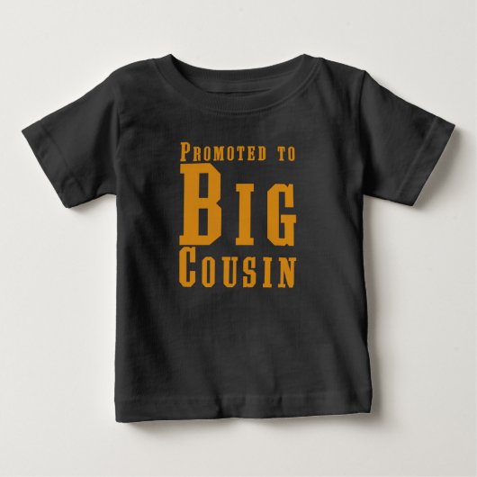 大いとこの縁組の家族ベビー ベビーTシャツ (正面)
