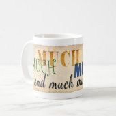 大いにより多くのマグ コーヒーマグカップ (正面左)