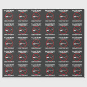 大おもしろい人の精管切除手術ことわざ ラッピングペーパー (フラット)