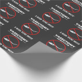 大おもしろい人の精管切除手術ことわざ ラッピングペーパー (角)