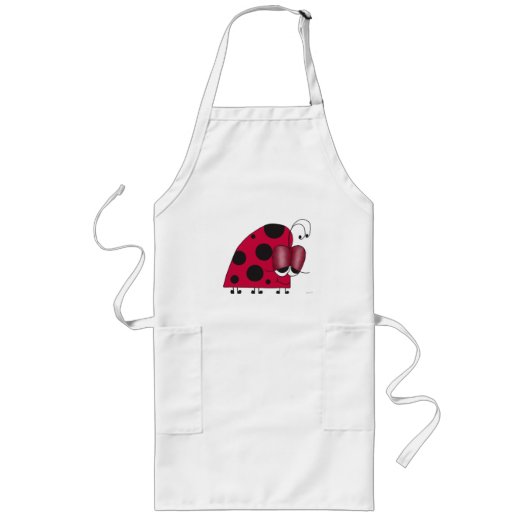 大おもしろい喜びのラディバ絵画グ ロングエプロン (正面)