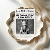 大おもしろい姉妹新聞妊娠 案内状