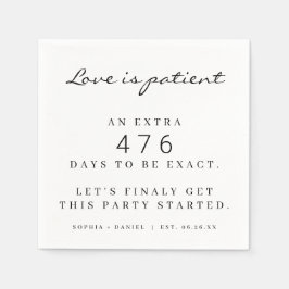 大おもしろい病結婚の恋は我慢だ スタンダードカクテルナプキン