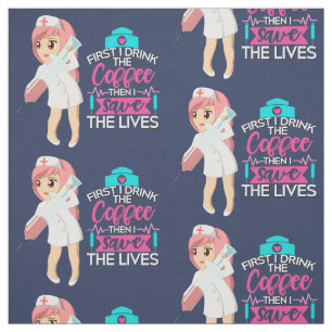 大おもしろい皮下針付ナースことわざ ファブリック