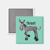 大おもしろい目ロバ マグネット (正面/裏面)