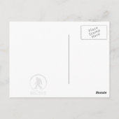 大おもしろい足の贈り物 ポストカード (裏面)