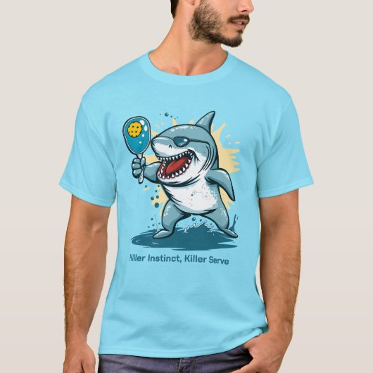 大おもしろい魚の漬物 Tシャツ (正面)