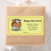 大おもしろい鶏ラベル ラベル (インサイチュ)