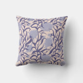 大お洒落花ラベンダー クッション (裏面)