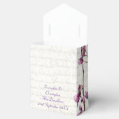 大かわいらしフローラ花結婚白 フェイバーボックス (オープン)