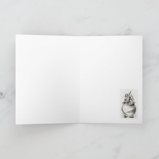 大がまの挨拶状 カード (内部)