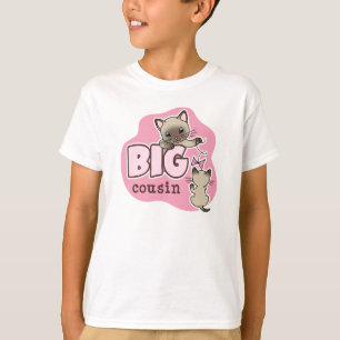 大きいいとこの子猫猫 Tシャツ