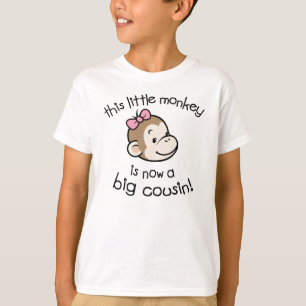 大きいいとこ-猿の顔 Tシャツ