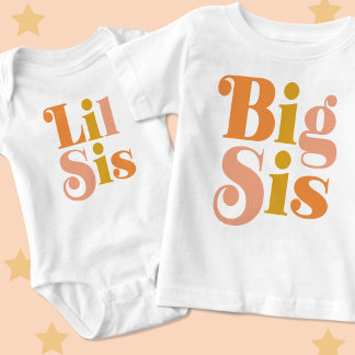 大きいお姉ちゃんレトロベビーTシャツ ベビーTシャツ